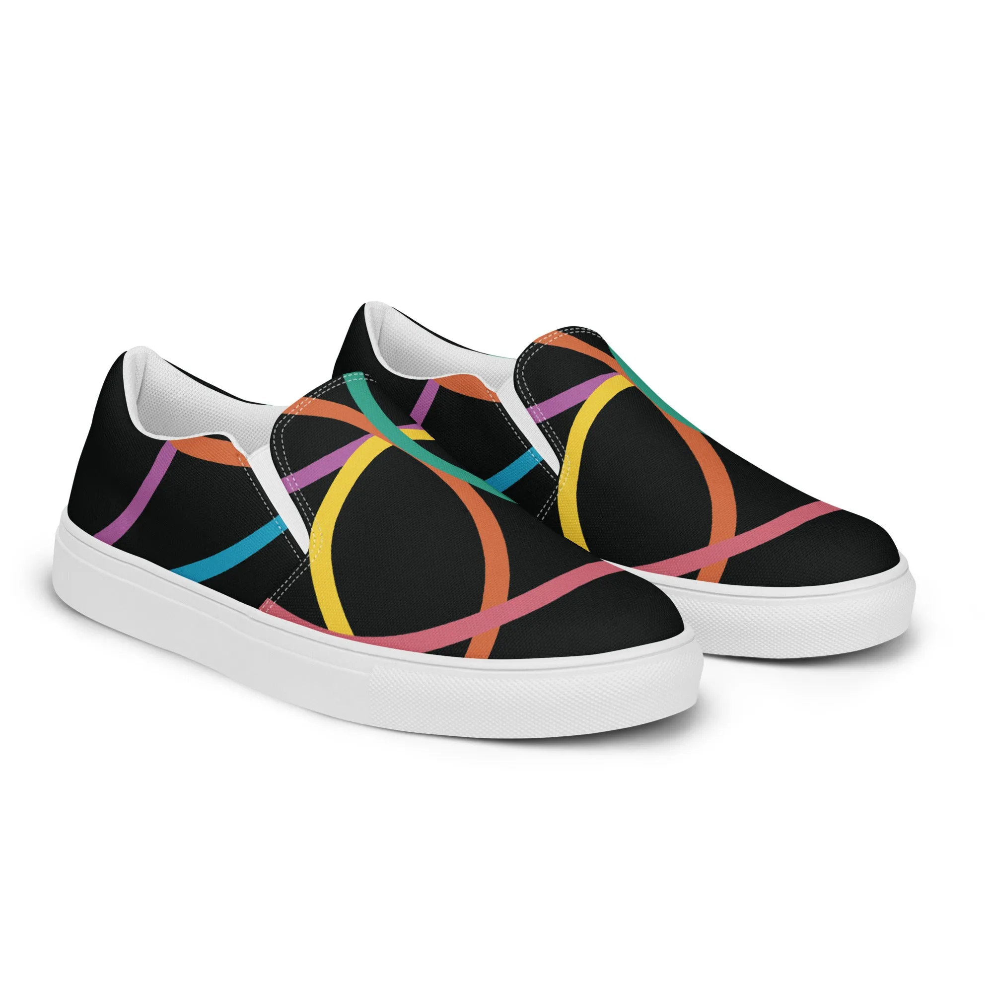 CONNECTED Men’s Slip-On Canvas Shoes